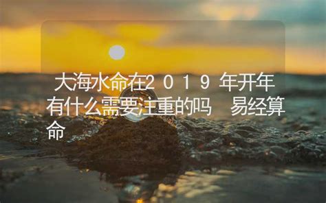 大海水命|大海水命代表什么意思